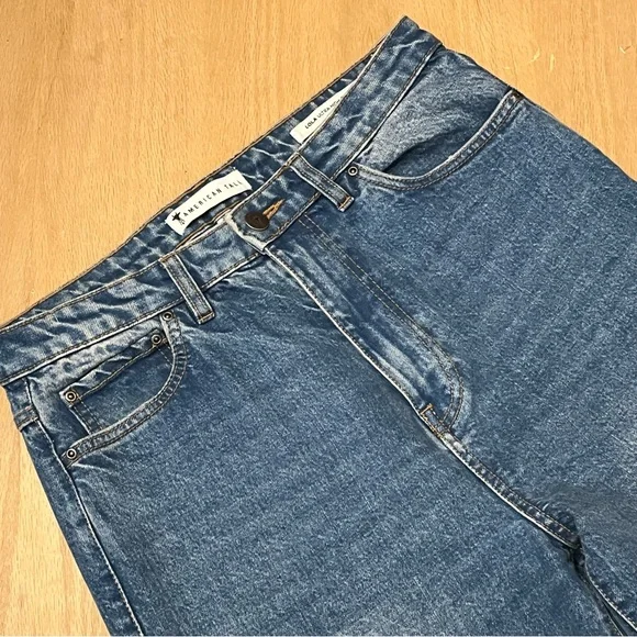 American Tall Women’s Lola Ultra High Rise Slim Jeans in a medium wash - Picture 2 of 9